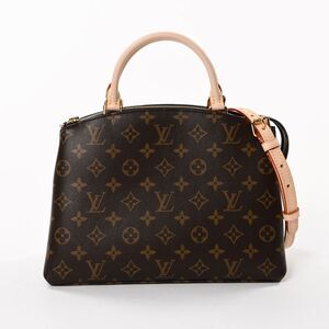 Louis Vuitton Petit Palais PM Handbag Monogram Brown